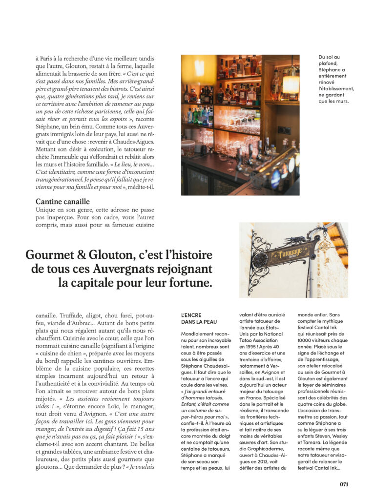 restaurant, stephane, Chaudesaigues, cuisine, Auvergnate, plats, canaille, Chaudesaigues, Chaudes-Aigues - Gourmet & Glouton
