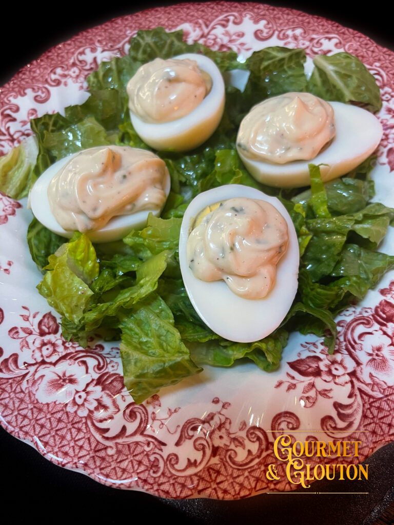 restaurant, oeuf, mayonnaise, cuisine, Auvergnate, plats, canaille, Chaudesaigues, Chaudes-Aigues - Gourmet & Glouton