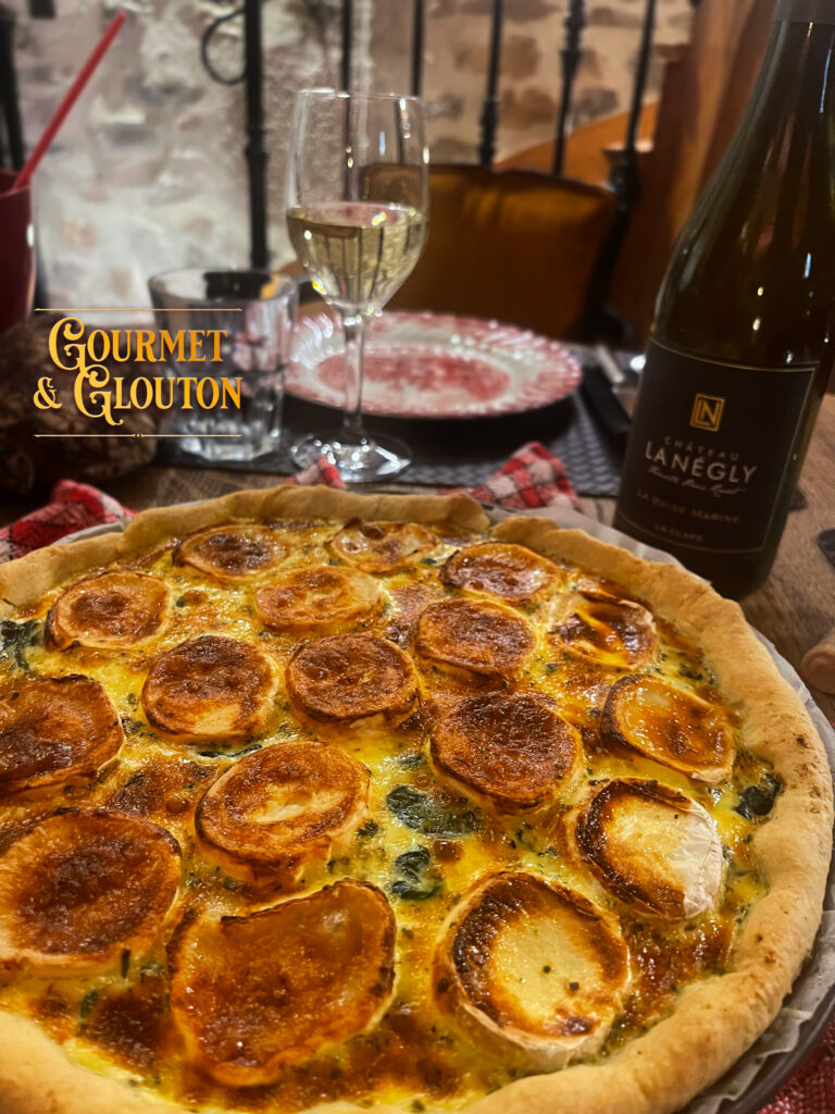 restaurant,tarte, epinard, cuisine, Auvergnate, plats, canaille, Chaudesaigues, Chaudes-Aigues - Gourmet & Glouton