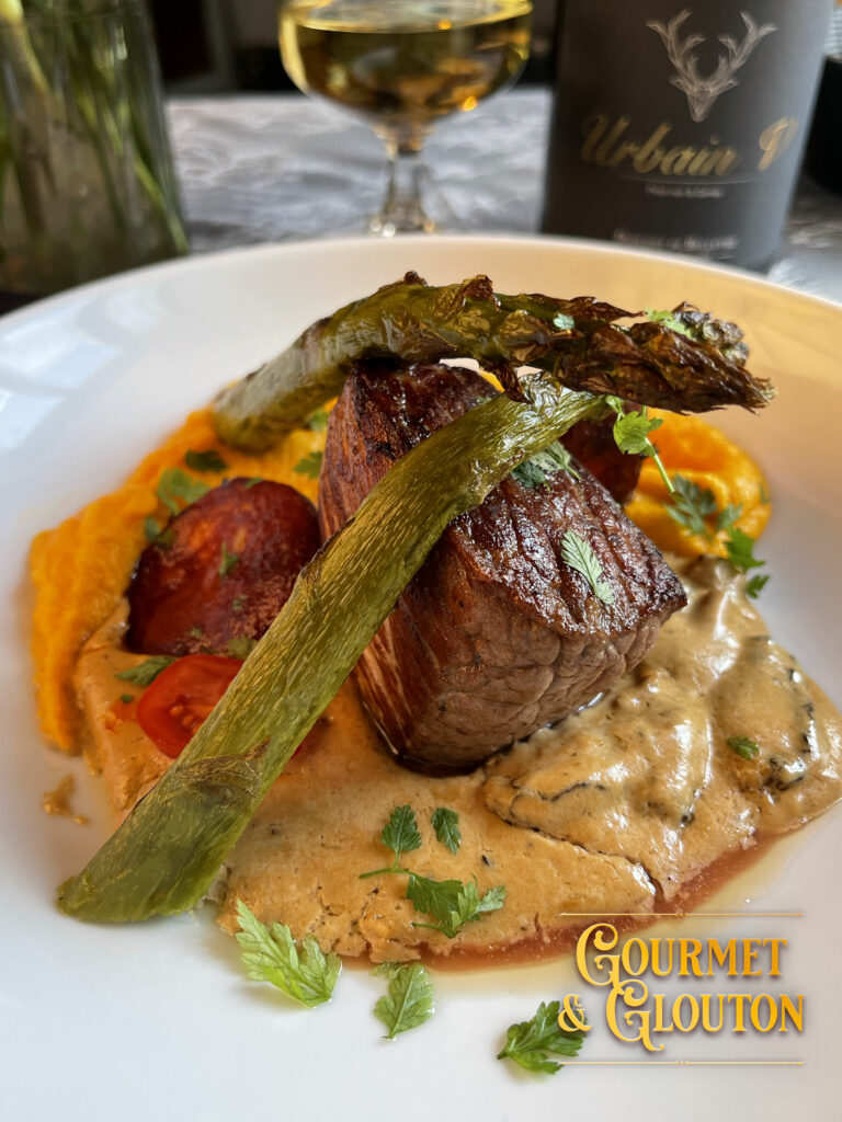 restaurant, cantine,veaux, asperges, canaille, Chaudes-Aigues - Gourmet & Glouton