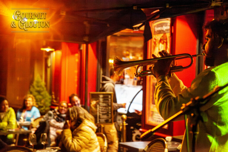 Restaurant, gastronomie, Auvergnate, plats, canaille, Chaudesaigues, Chaudes-Aigues - Gourmet & Glouton, soirée, concert.