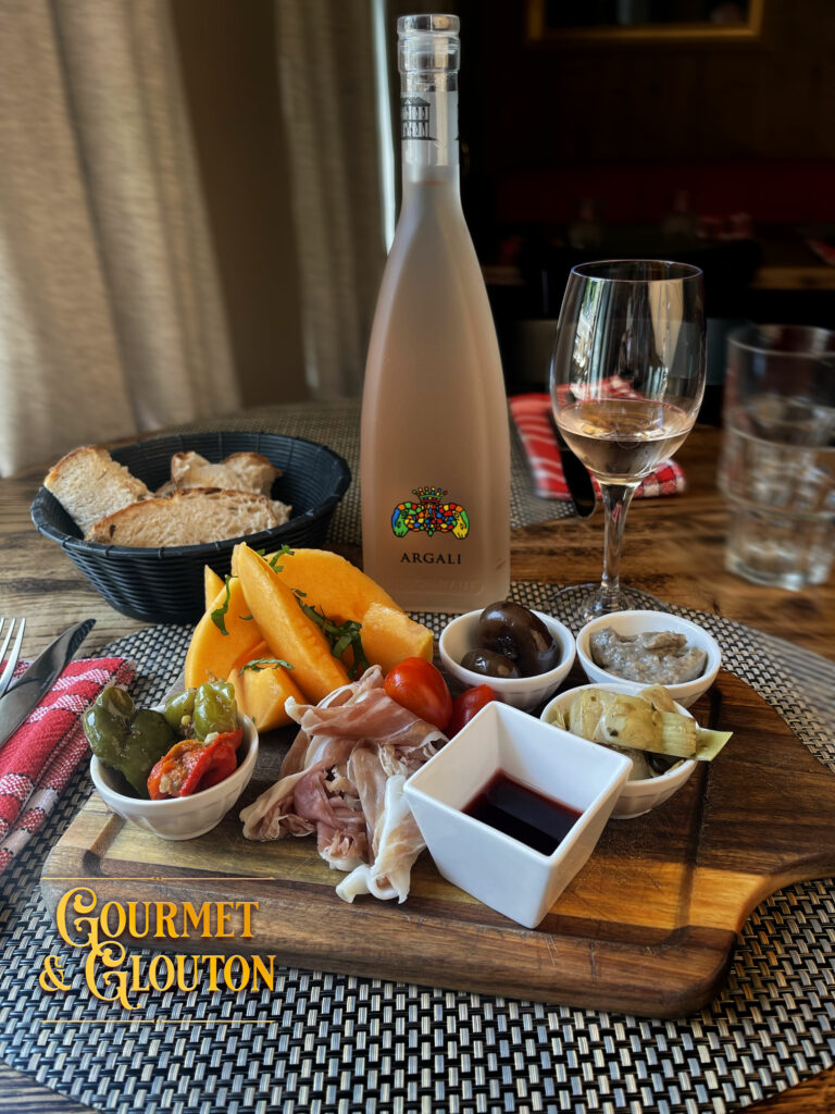 Restaurant, Chaudes-Aigues, Gourmet & Glouton,melon-dolce-vita