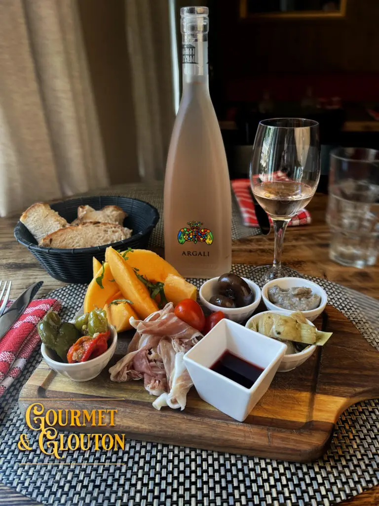 Restaurant, Chaudes-Aigues, Gourmet & Glouton,melon-dolce-vita
