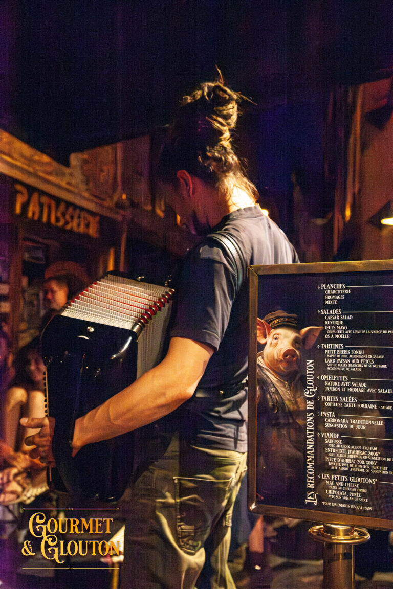 Restaurant, gastronomie, Auvergnate, plats, canaille, Chaudesaigues, Chaudes-Aigues - Gourmet & Glouton, soirée, concert.