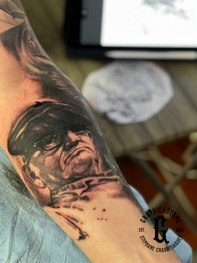 tatouage, maquis, mont-moucher, graphicaderme, Chaudesaigues