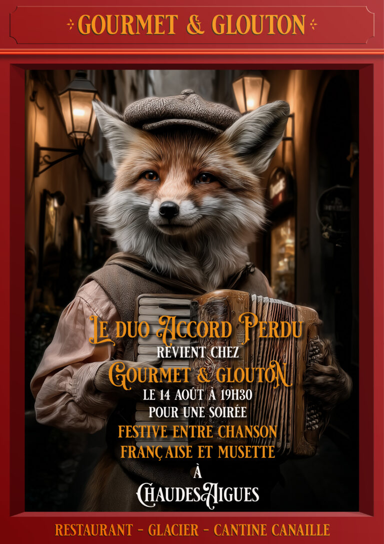 Restaurant, gastronomie, Auvergnate, plats, canaille, Chaudesaigues, Chaudes-Aigues, Gourmet & Glouton, fête, musique