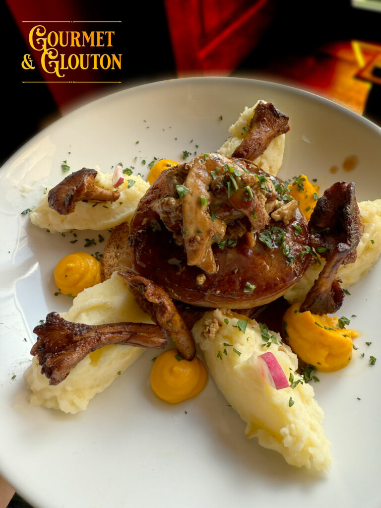 Tournedos-Rossini-ChaudesAigues – Suggestion-Gourmet & Glouton-restaurant, gastronomie, Auvergnate, viande, Aubrac, plats, canaille, Chaudesaigues, Chaudes-Aigues - vente emporter