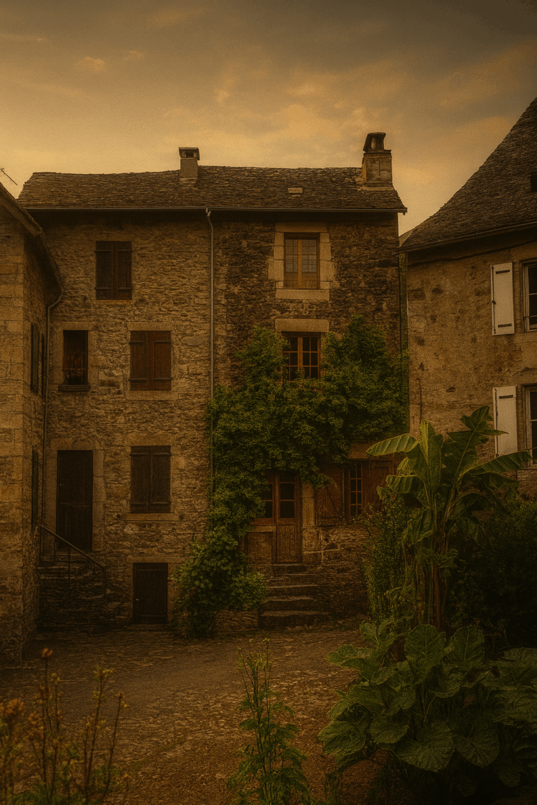 : Balade romantique dans les ruelles de granit de ChaudesAigues