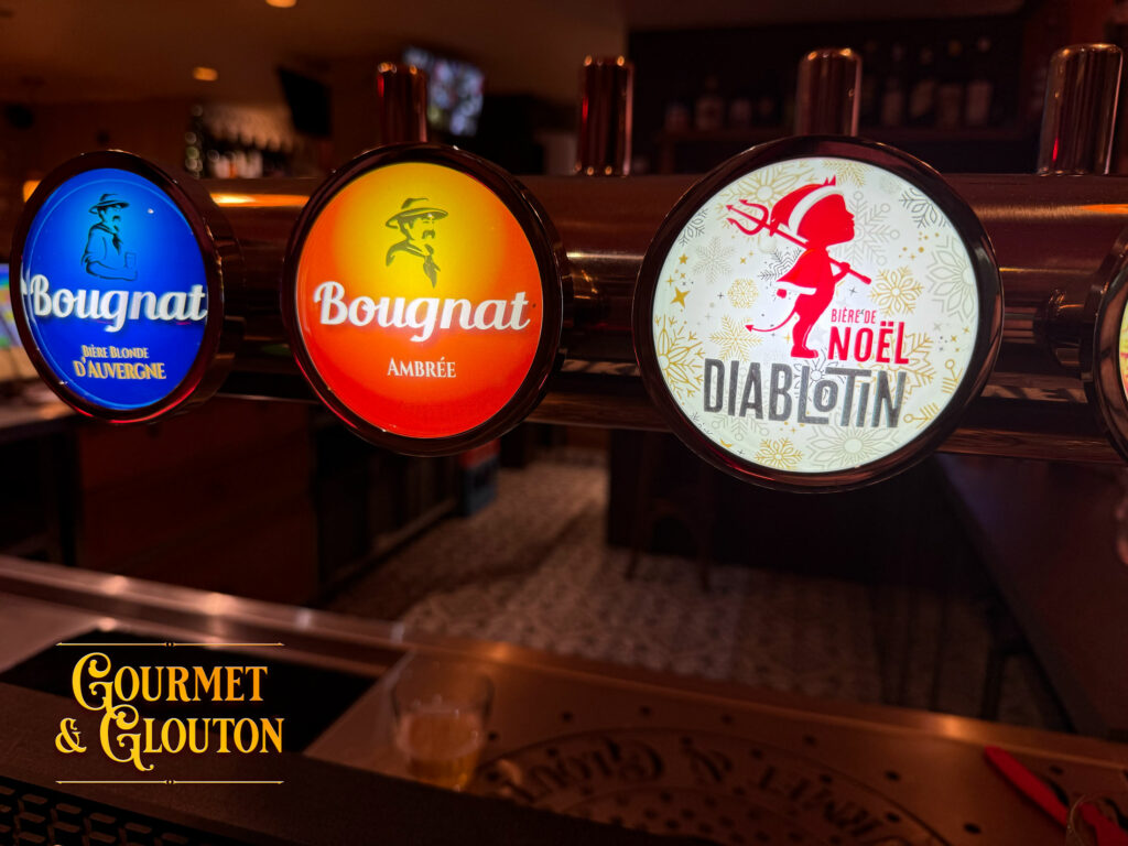Bière de Noël Diablotin à la pression chez Gourmet & Glouton à Chaudes-Aigues