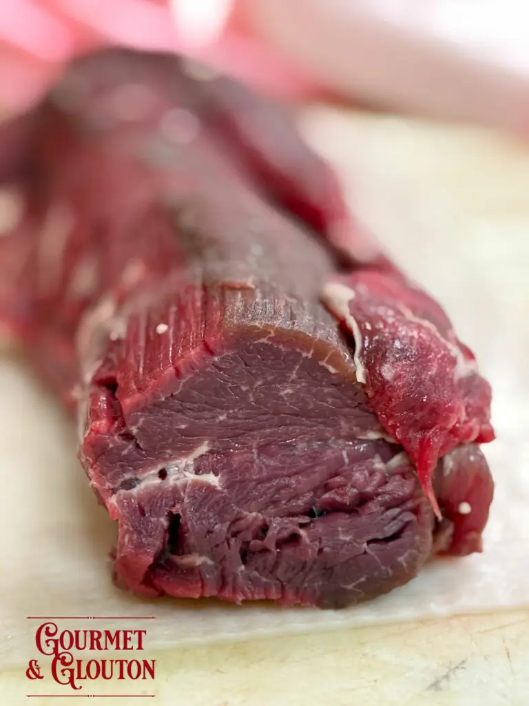 Filet de Black Angus française préparé chez Gourmet & Glouton à Chaudes-Aigues, pièce de bœuf reconnue pour sa tendreté exceptionnelle.